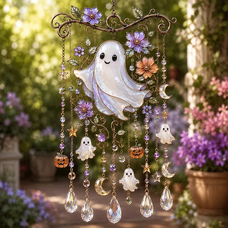 ✨🎃Cast Rainbow Light with Gothic Halloween Wind Chimes! 🎃