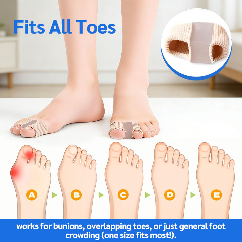 Tåseparator & hallux valgus-korrigerare 🦶