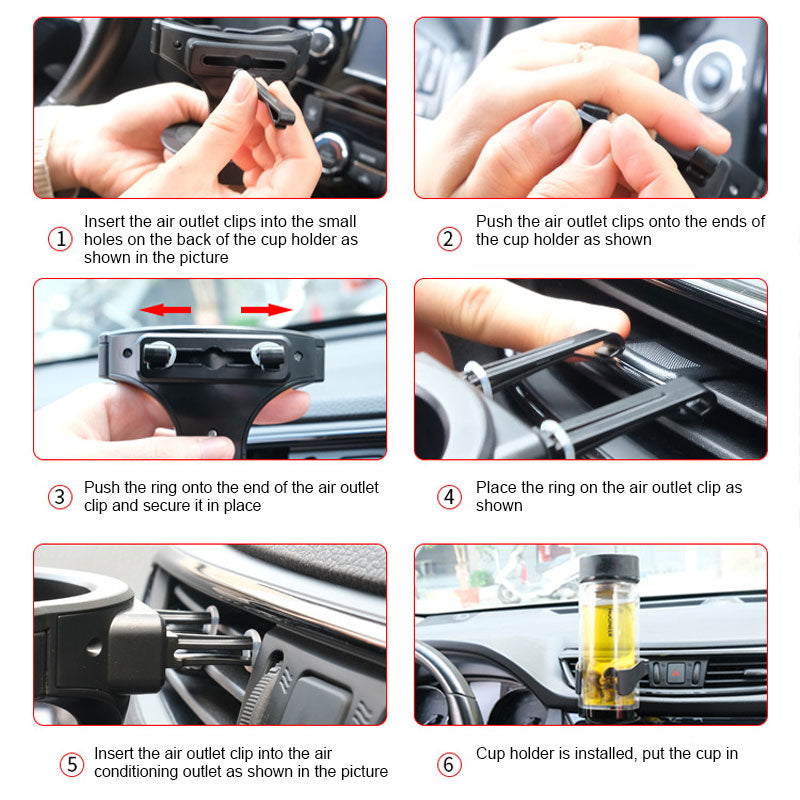 🚗Mugghållare till bilen, köp 2 få 1 gratis, köp 3 få 2 gratis🔥