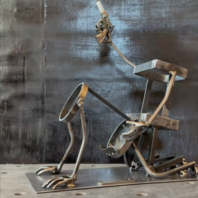 Skull Cola- och vinflaskställ