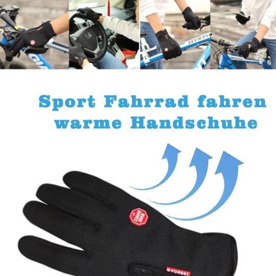 🔥Hot Sale 50 % rabatt🎉Unisex vattentäta vinterhandskar med pekskärm