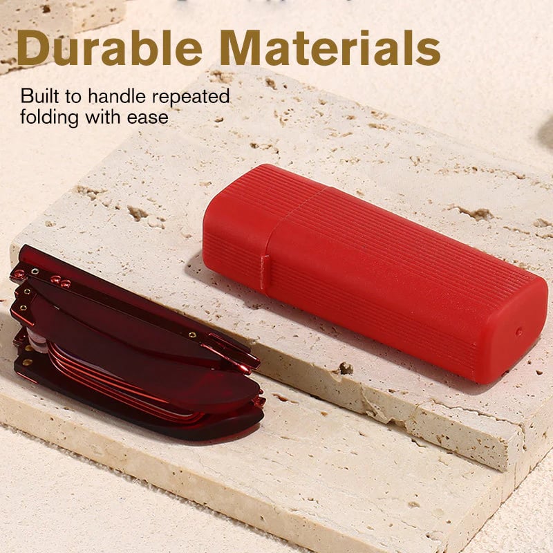 (🎁Sista dagen 49 % rabatt)👓Hopfällbara läsglasögon med blått ljusfilter och etu