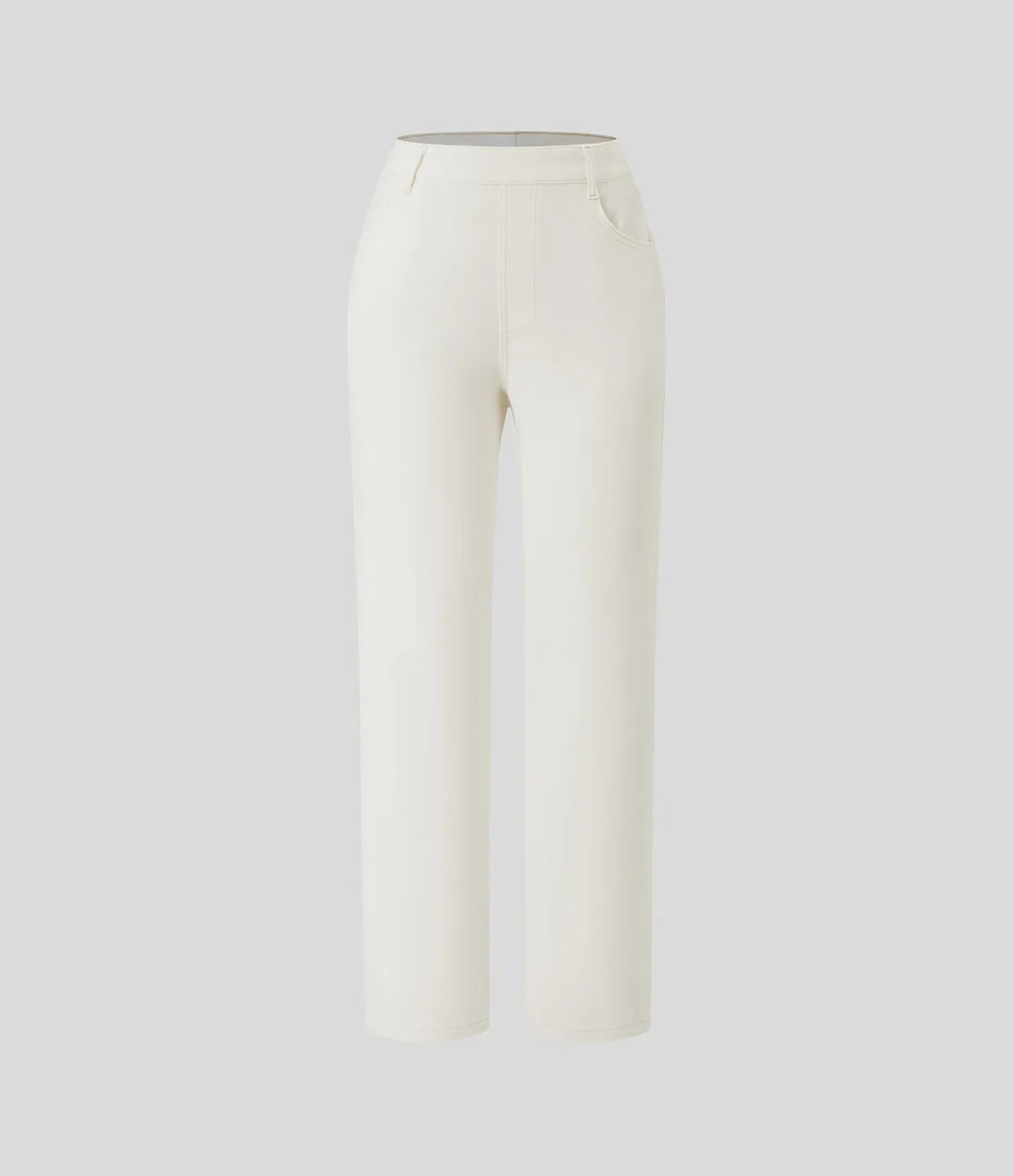 Elastische und bequeme Hose mit hoher Taille