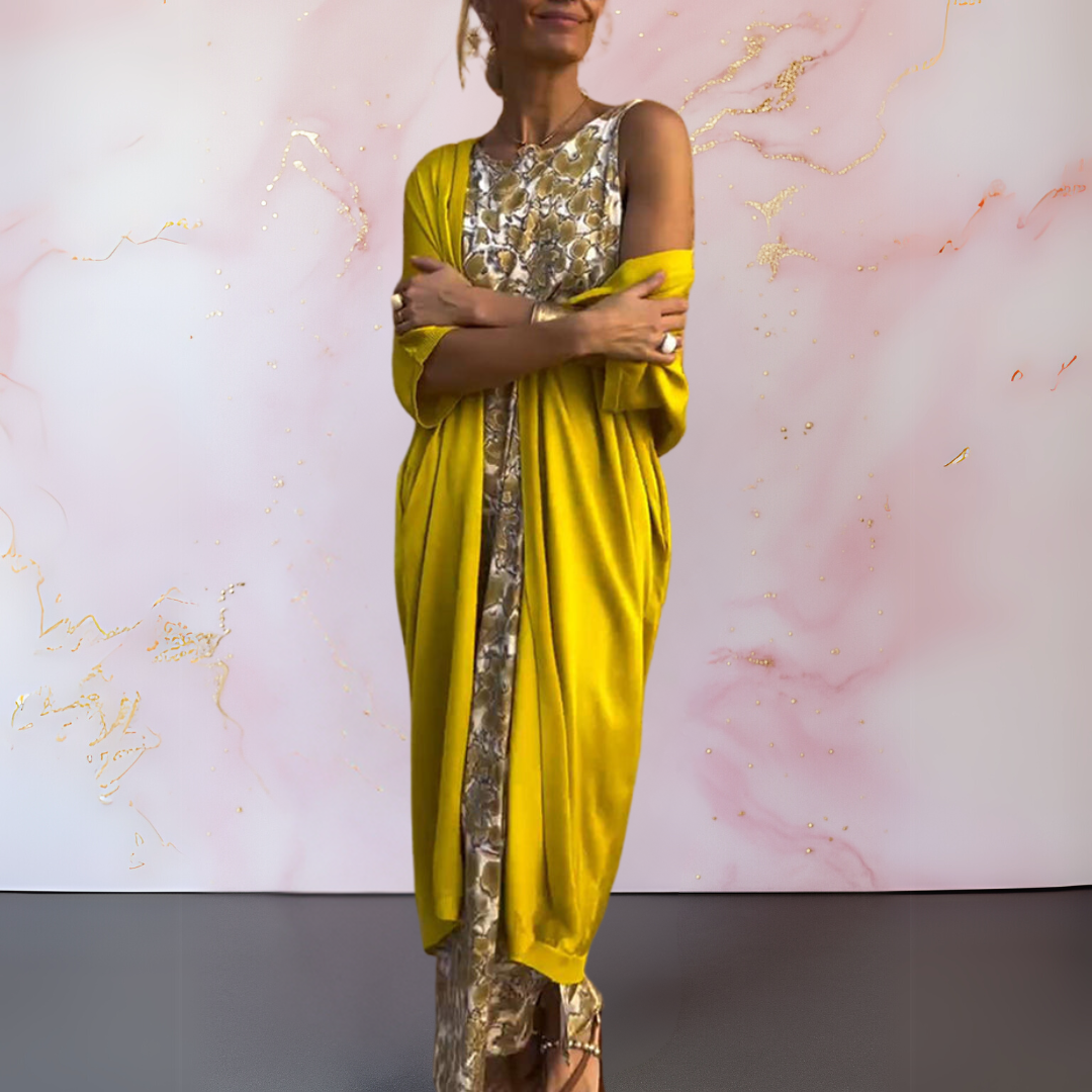 Elegant Klänning Med Kofta/Elegant dress