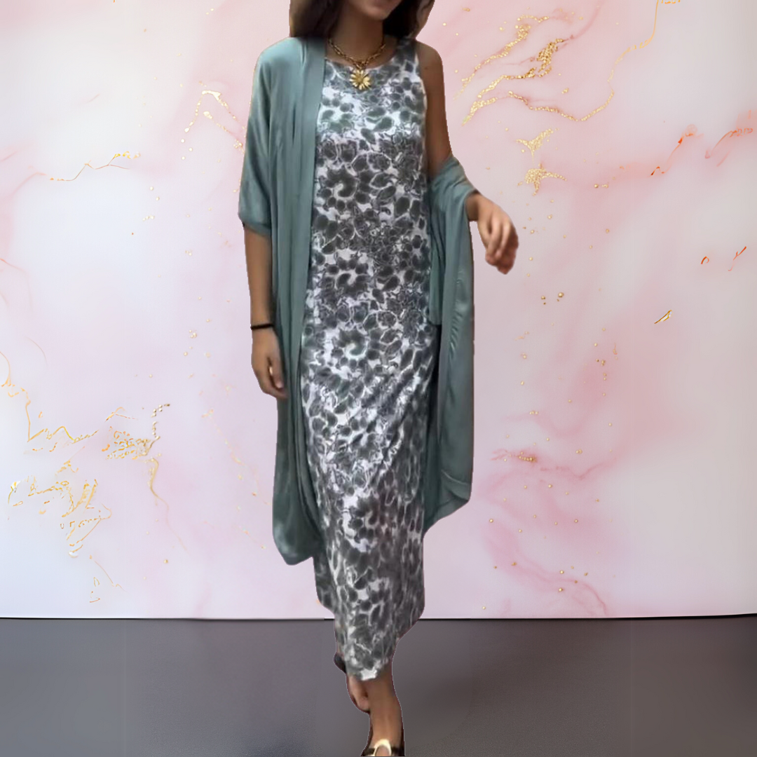 Elegant Klänning Med Kofta/Elegant dress