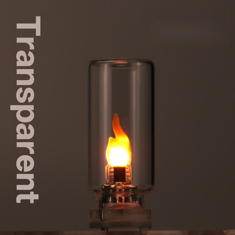 🔥USB-lampa med realistisk flamm