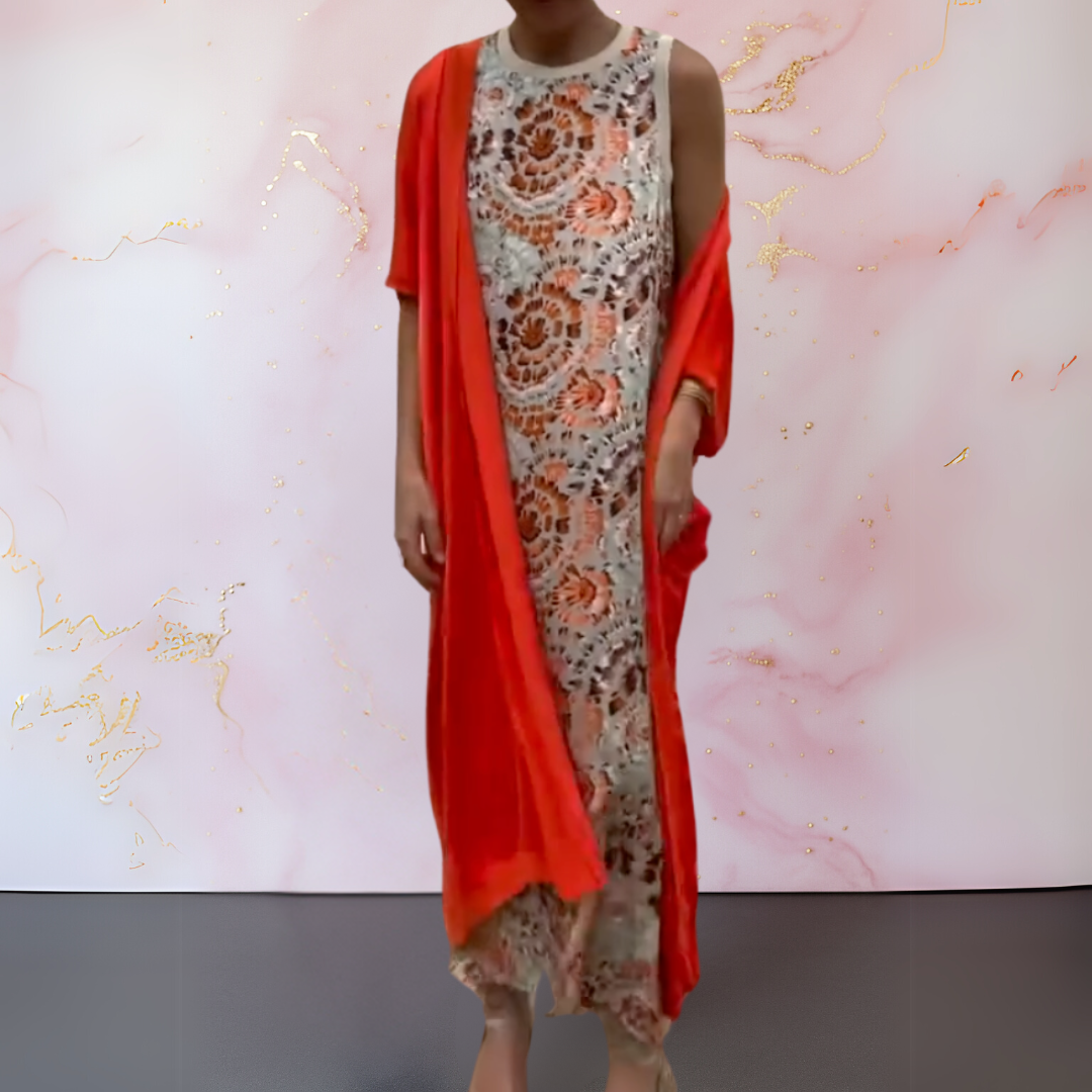 Elegant Klänning Med Kofta/Elegant dress