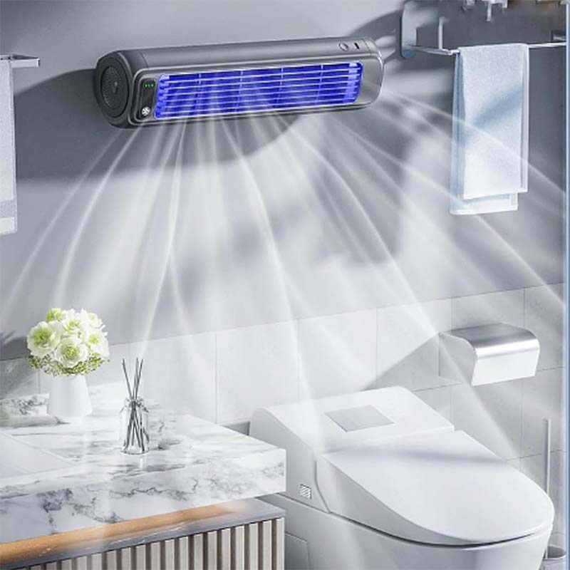 Stansfri Väggmonterad Elektrisk Fläkt Luftkonditionering