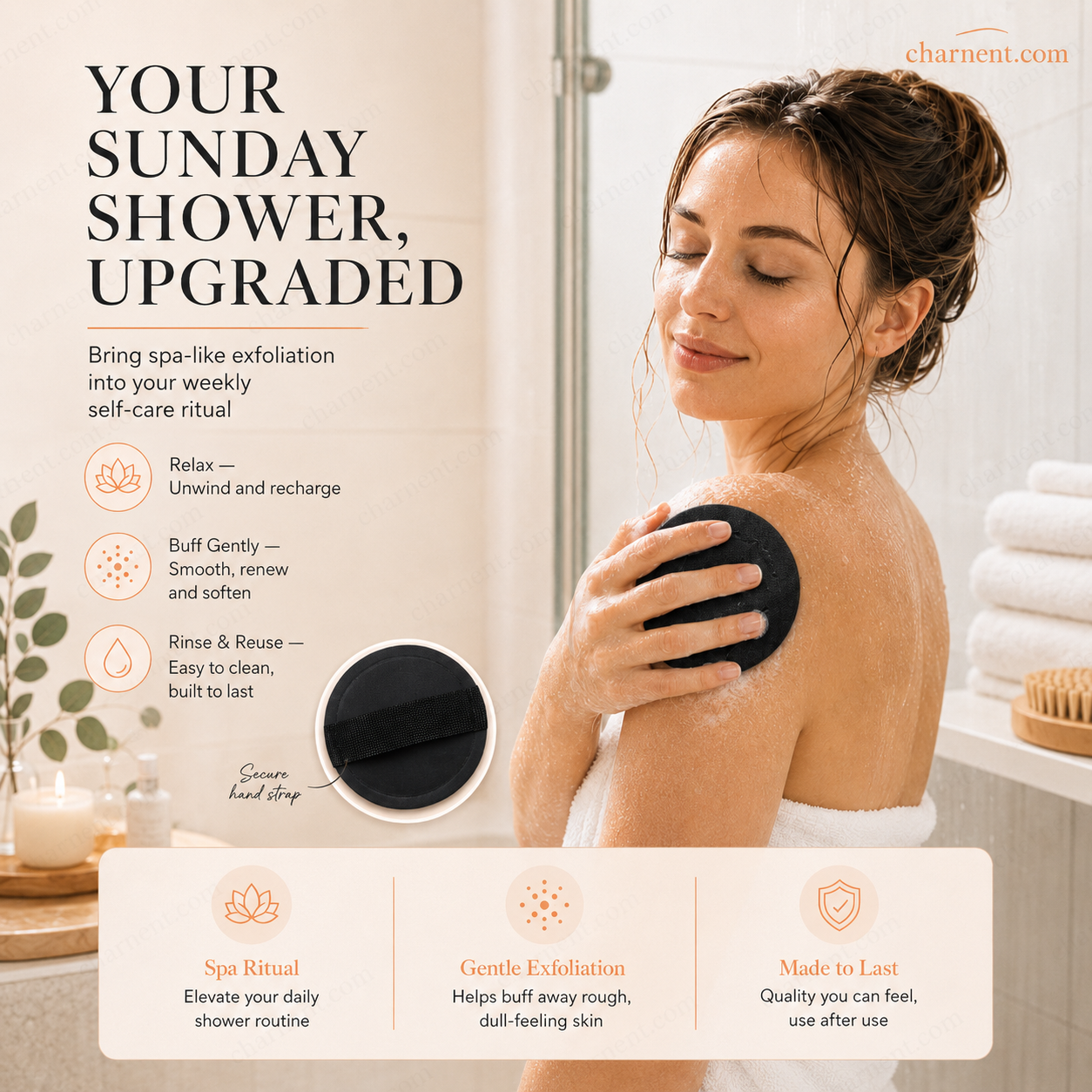 🚿 Exfolierande badsvampar🧖‍♀️