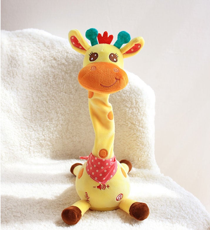 🎉 Bästsäljande musikaliska giraffleksak – sjunger, dansar och upprepar vad du säger! 🦒🎵🗣️