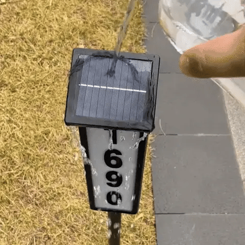 Solar-Türschild Außenleuchte(Kostenloser Versand)