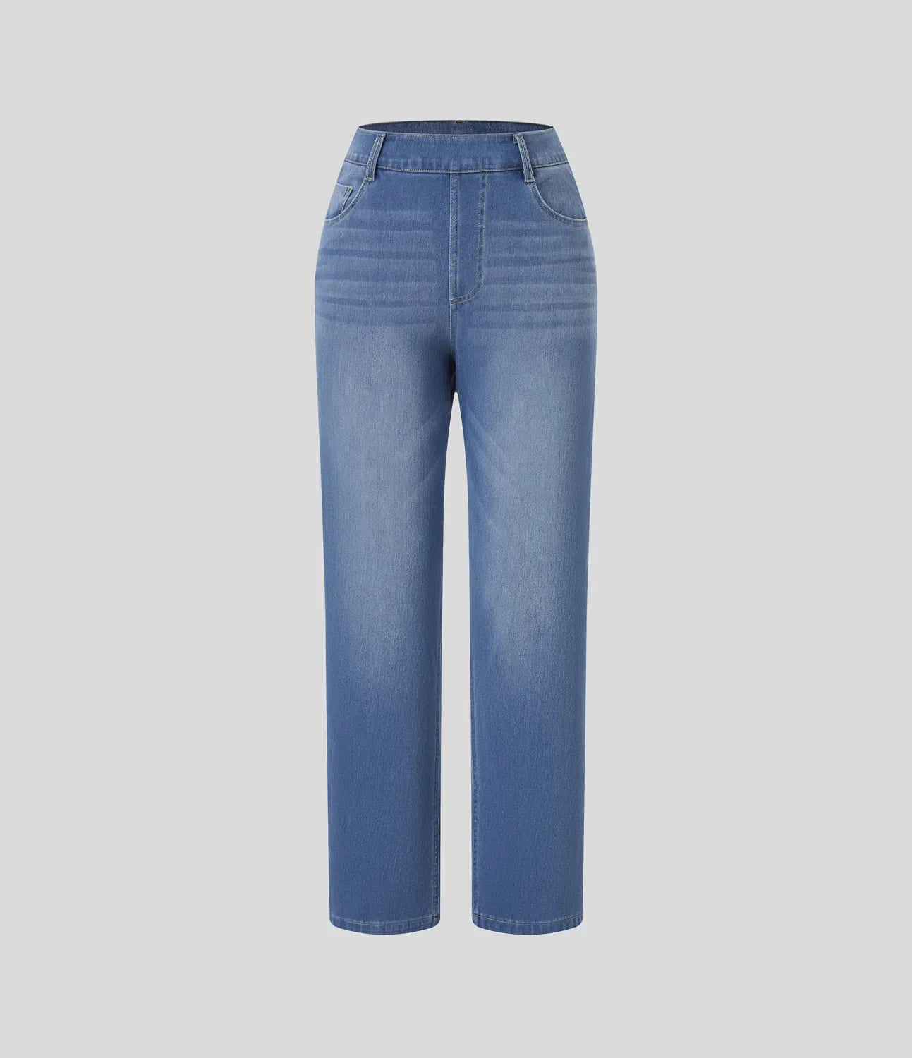 Elastische und bequeme Hose mit hoher Taille