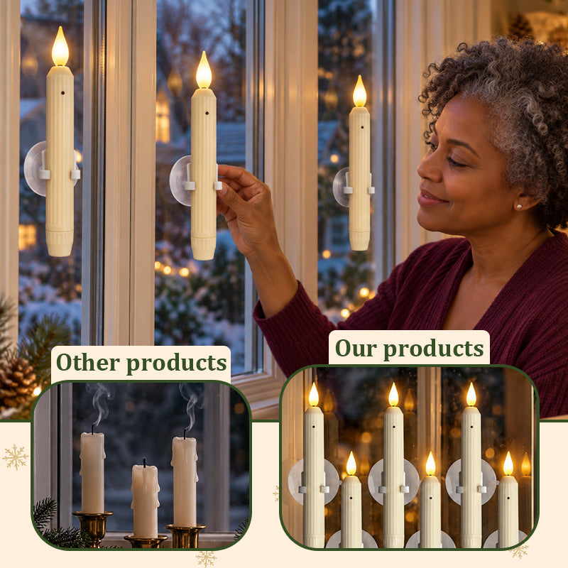 Window Candles Sensor Lights