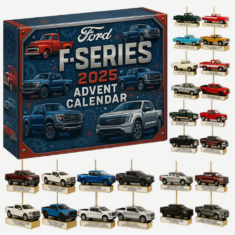 Adventskalender för pickupbilar
