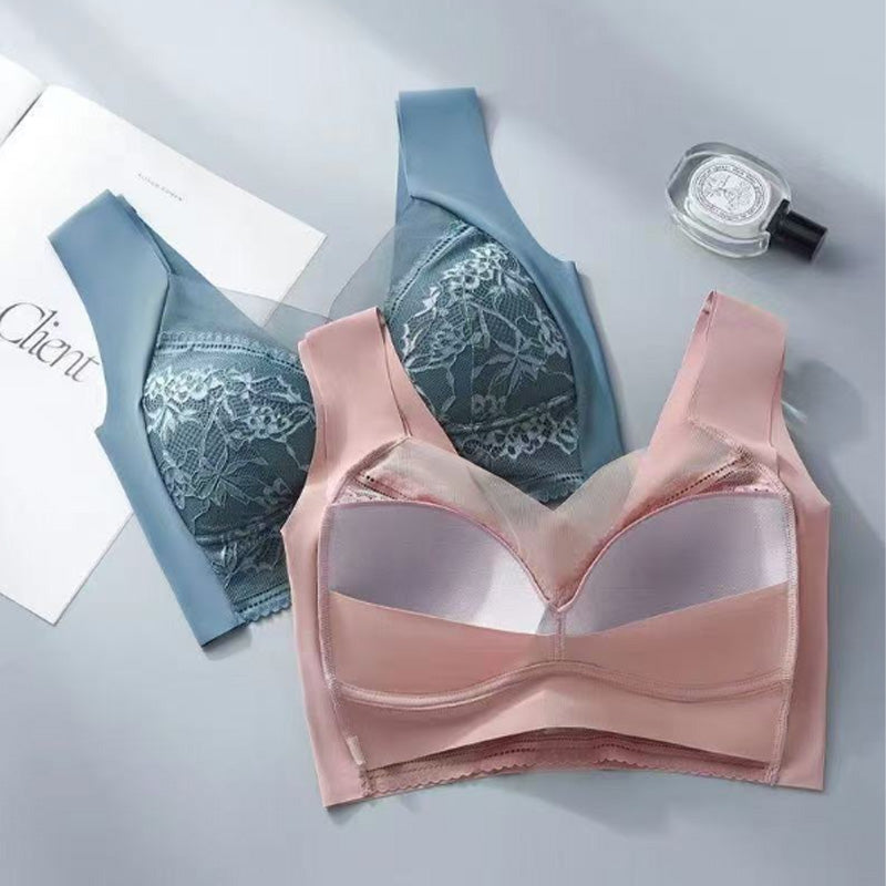 Spets-bh utan bygel 💕/Lace Wire-Free Tank Bra