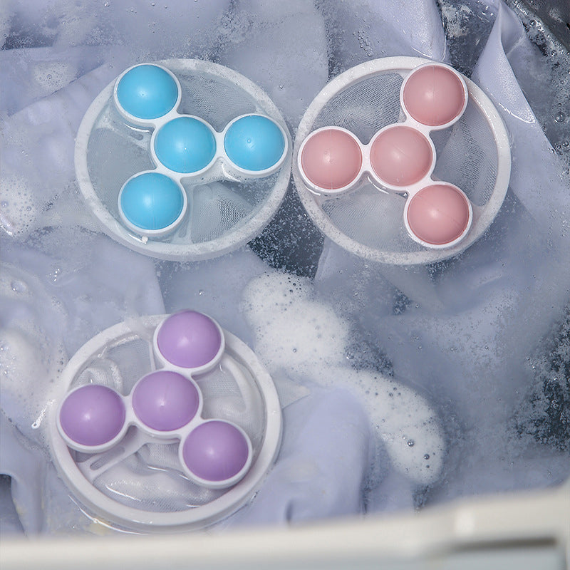 🔥Väsentliga verktyg för tvättmaskiner🔥 Flytande hårfilter för borttagning av hår