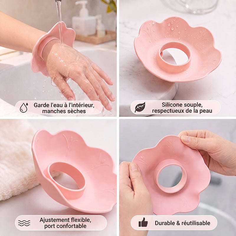 Waterproof wristbands for washing your face