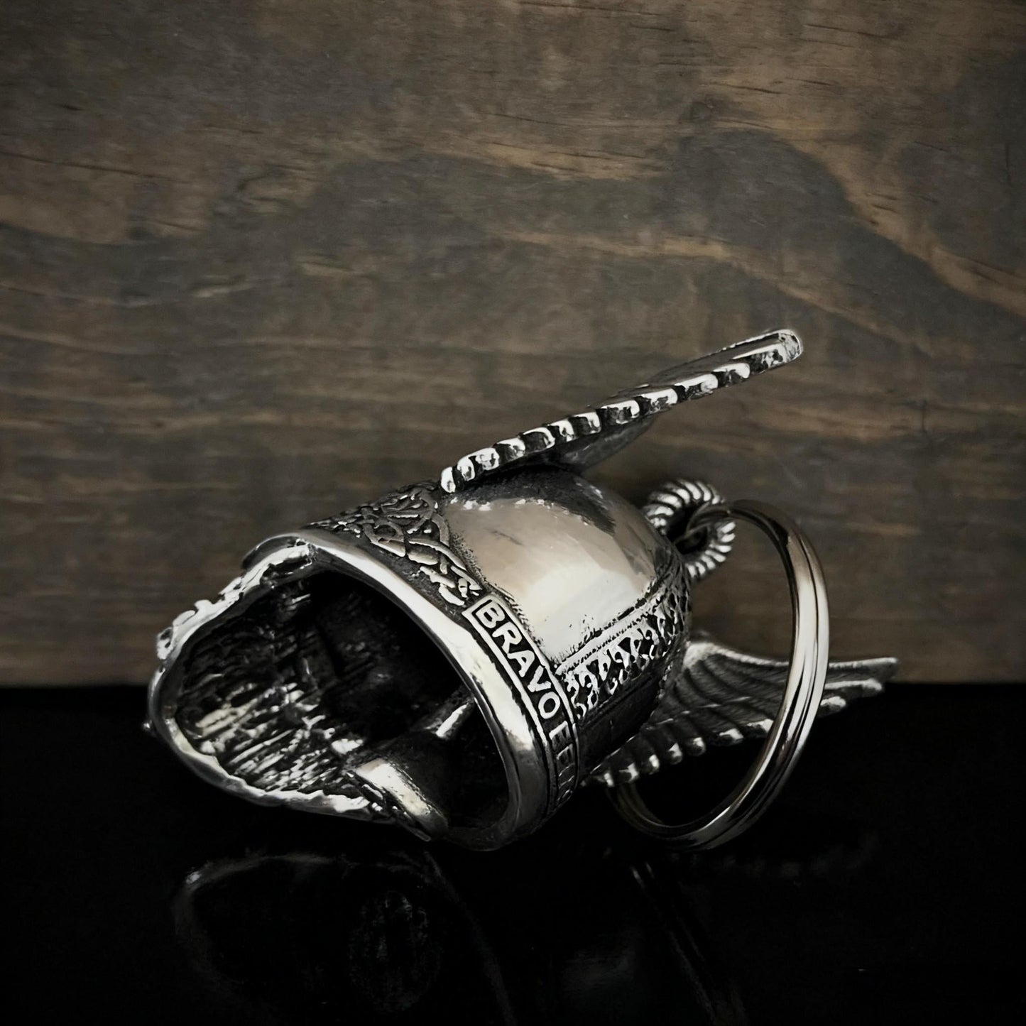 🛡️  Odins vikingatalisman nyckelring skyddsamulet 🔔