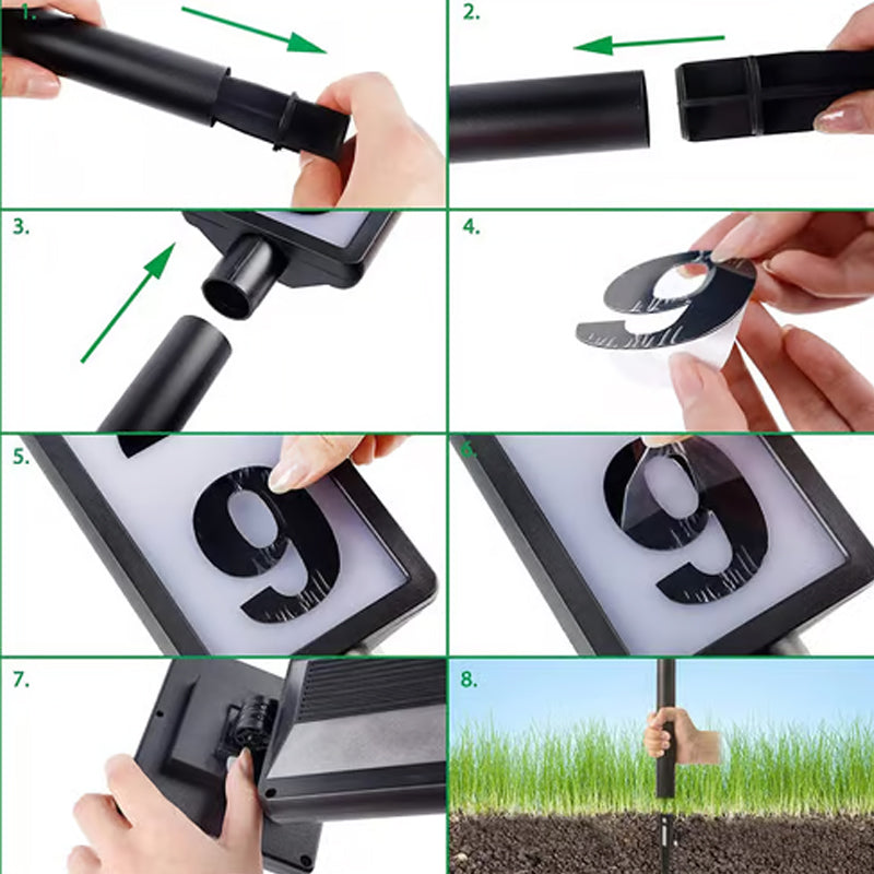 Solar-Türschild Außenleuchte(Kostenloser Versand)