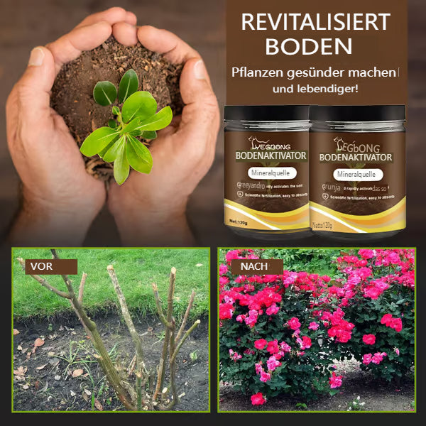 🌱 Blomstrande jord, enkelt naturlig - jordaktivator🌱
