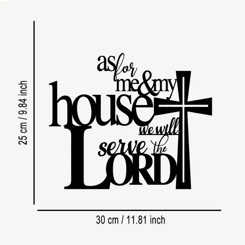 Hantverk i svart metall Väggdekoration