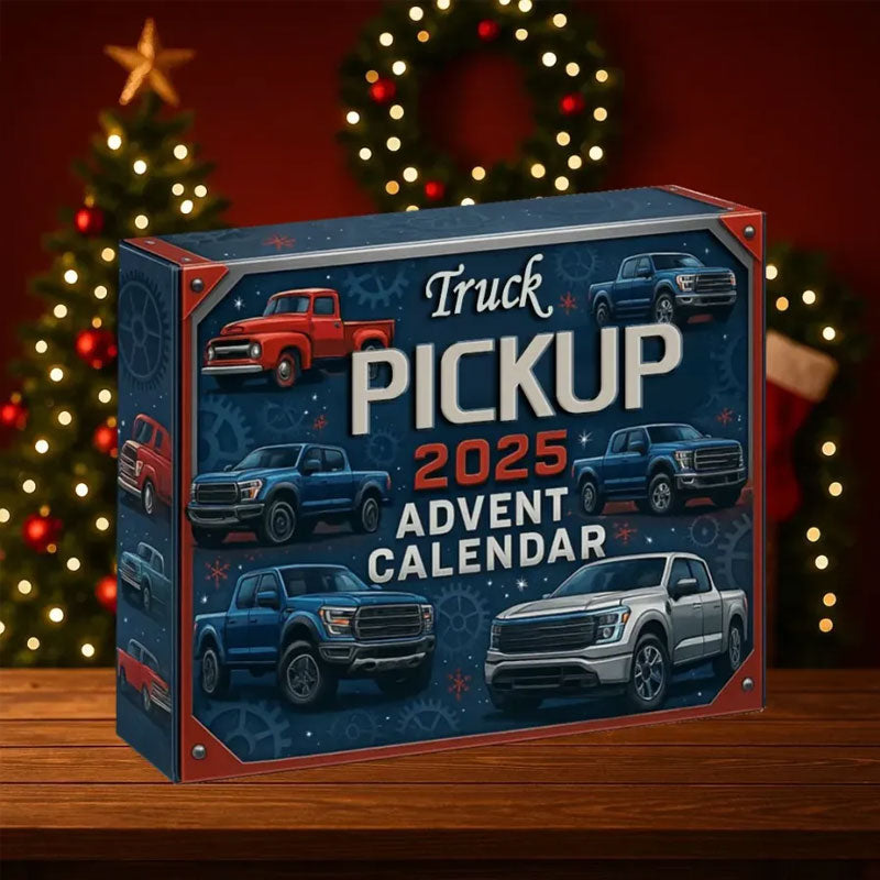Adventskalender för pickupbilar