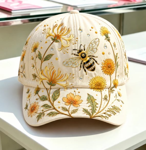 🔥Sista dagen – 50 % rabatt 🌸🌿 Garden Morning Cap