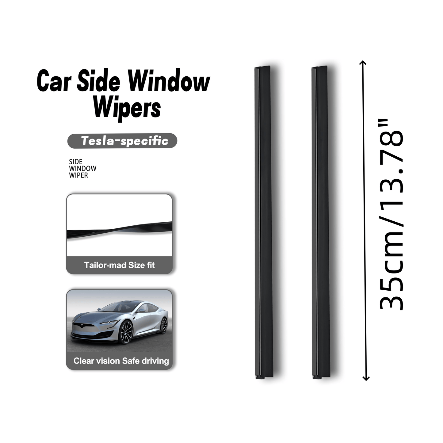 Auto-Seitenscheibenwischer/Car Side Window Wipers