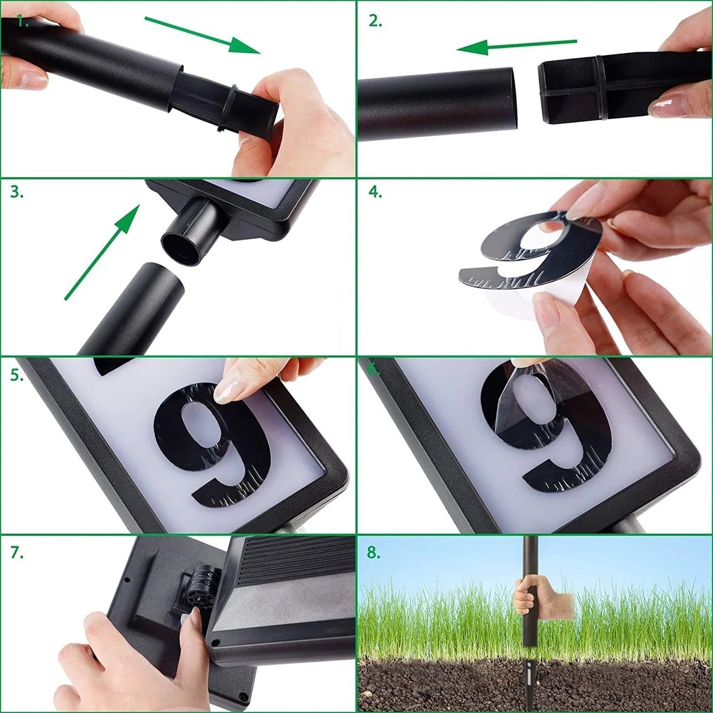 Solar-Türschild Außenleuchte(Kostenloser Versand)