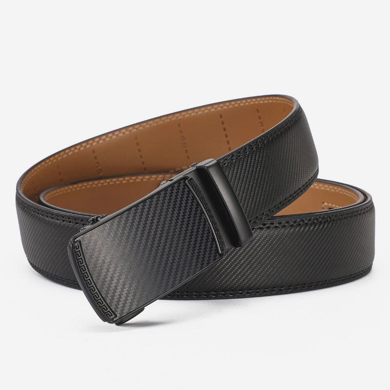 Skinnspennebelte med justerbar spenne/leather buckle belt with adjustable buckle