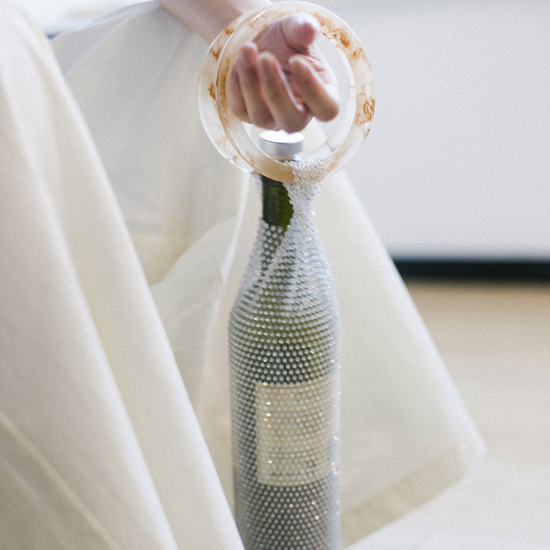 ✨Diamantrödvinvävd Väska💎