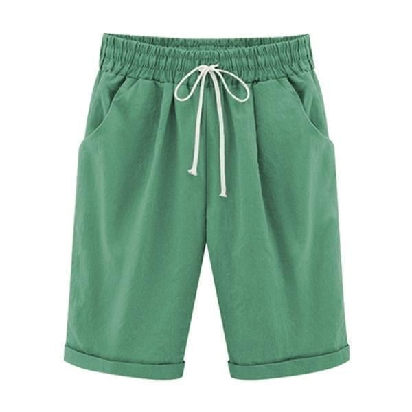 Resår i midjan, avslappnade och bekväma sommarshorts