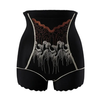 Damshorts med 3D-kontur och magkontroll