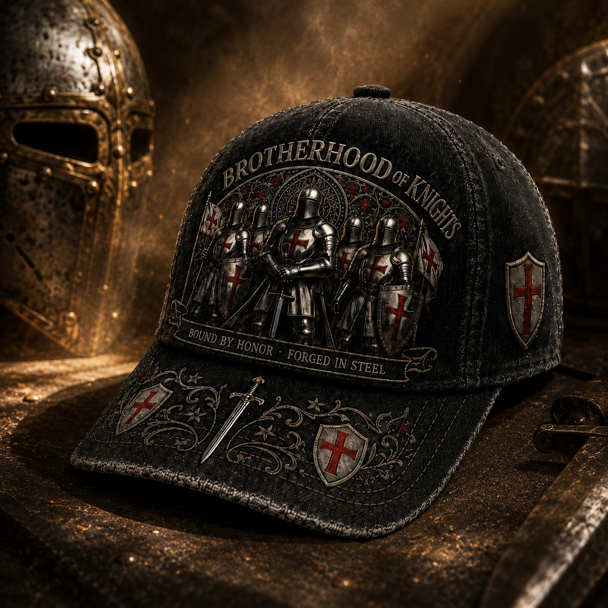 ⚔️Templar-kasket – Bundet af ære, smedet i stål 🛡️