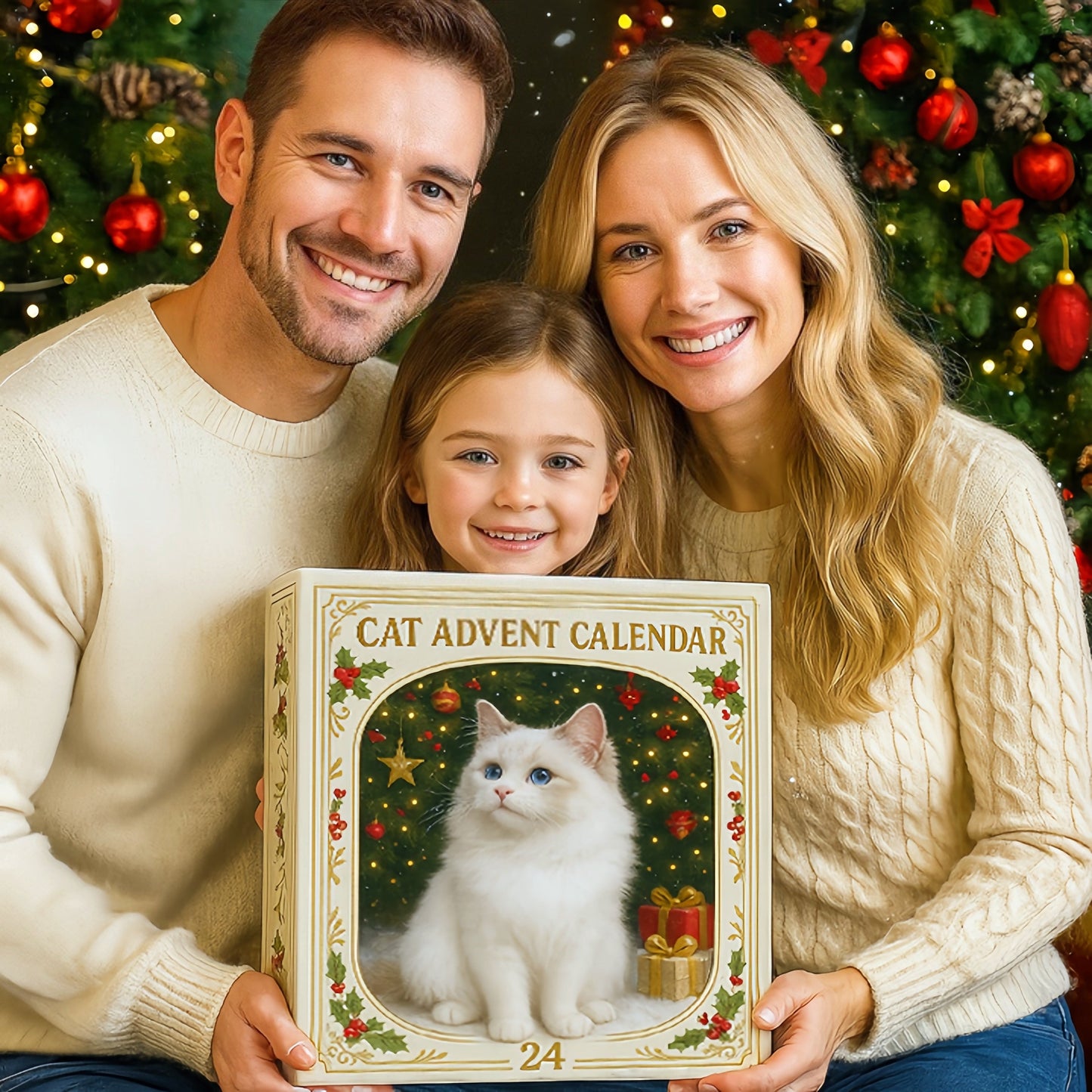 🌲Julklapp - Perfekt jul - Adventskalender för kattälskare 2025