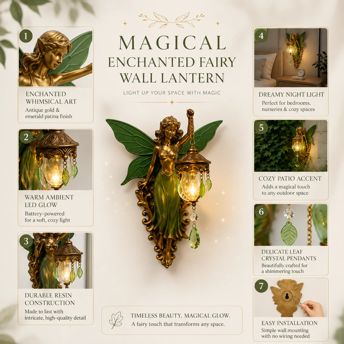 🌊🧜‍♀️Vintage Mermaid Wall Sconce – For Indoor and Outdoor Use🕯️