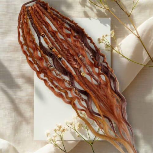 💖Sista dagen 49 % rabatt 👩🏼‍🦱Instant Boho Ponytail