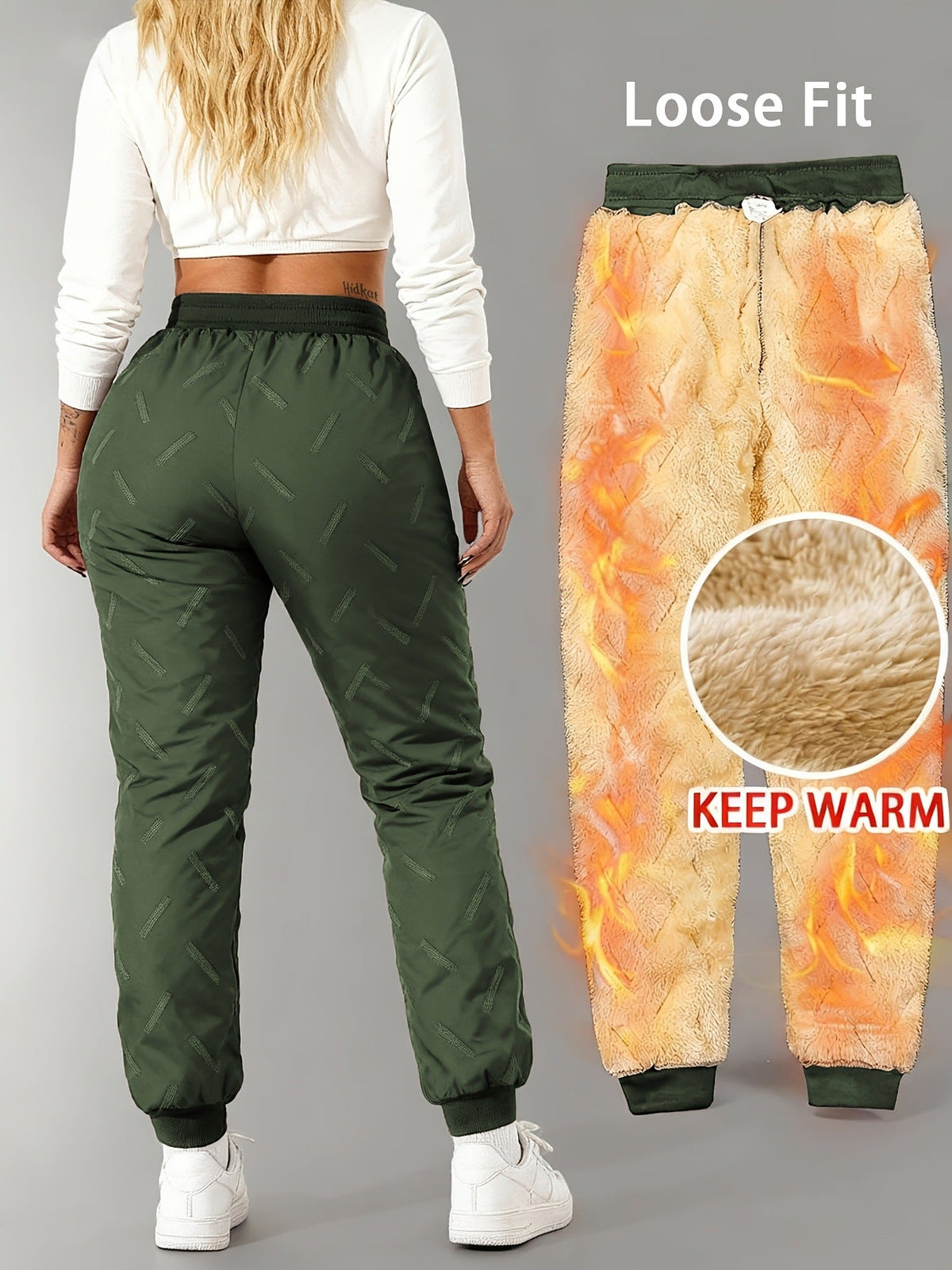 ⏳LAST DAY 50% OFF!! ✨Unisex Super Soft & Warm Fleece-Lined Waterproof Trousers
