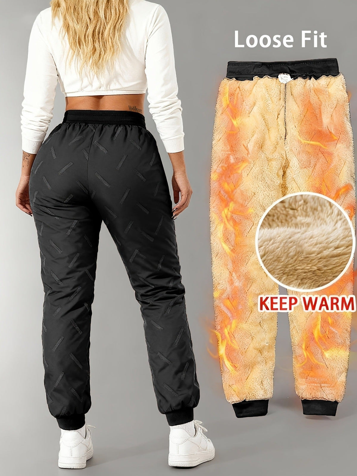 ⏳LAST DAY 50% OFF!! ✨Unisex Super Soft & Warm Fleece-Lined Waterproof Trousers