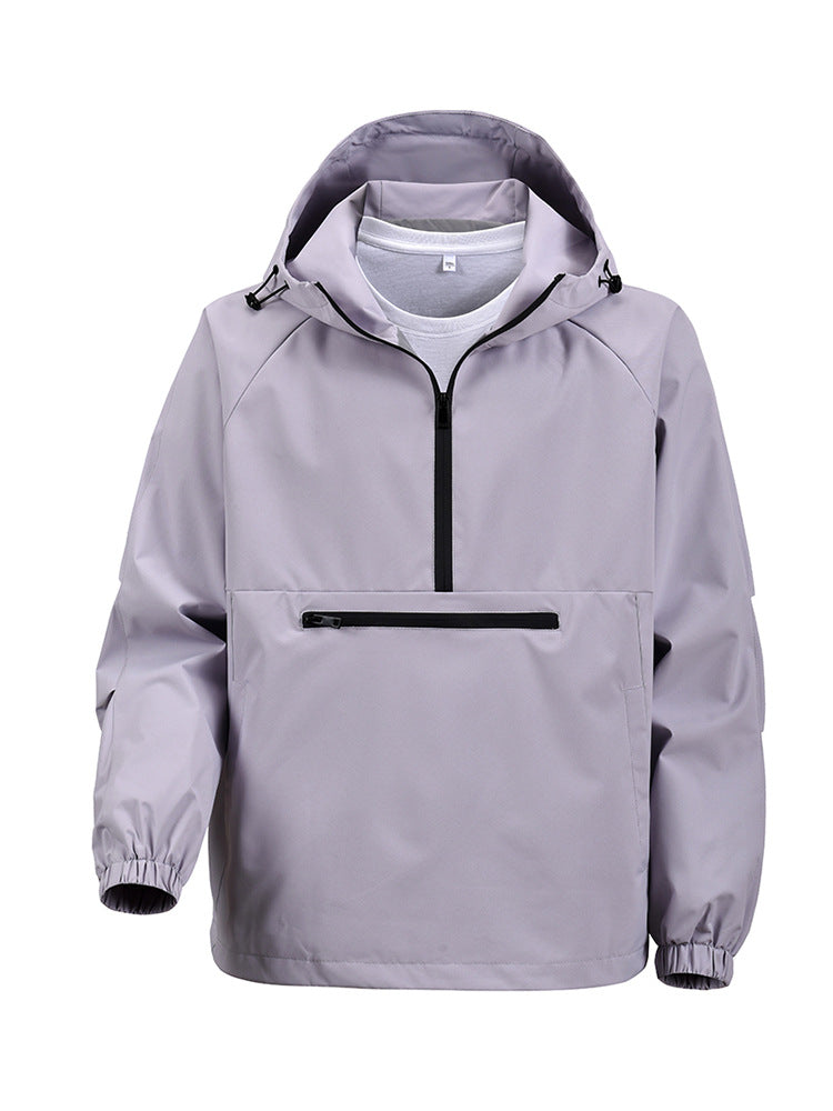 Vattentät Och Vindtät Friluftsjacka För Män