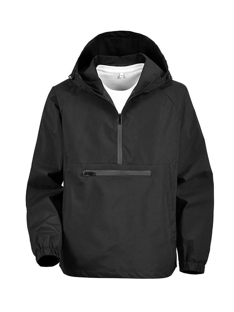 Vattentät Och Vindtät Friluftsjacka För Män