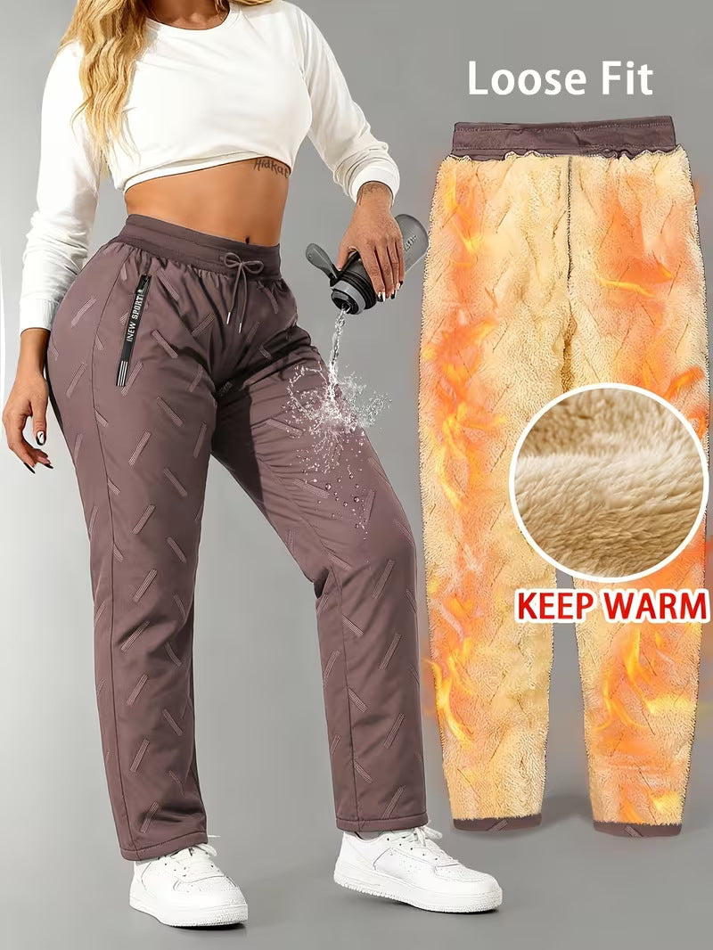 ⏳LAST DAY 50% OFF!! ✨Unisex Super Soft & Warm Fleece-Lined Waterproof Trousers