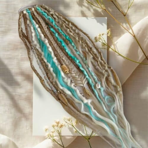 💖Sista dagen 49 % rabatt 👩🏼‍🦱Instant Boho Ponytail