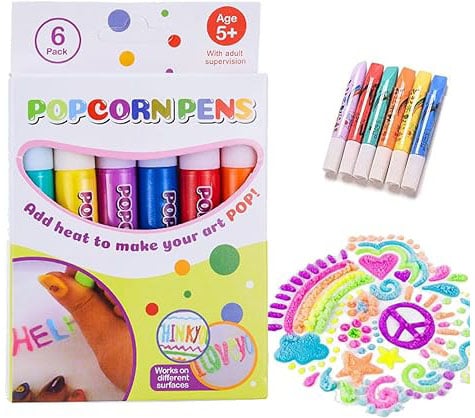 🎁🔮Magic Pen – Draw 3D with one stroke!🎄 DIY Bubble Popcorn Drawing Pens& Buy 2 Get 1 Free 🔥