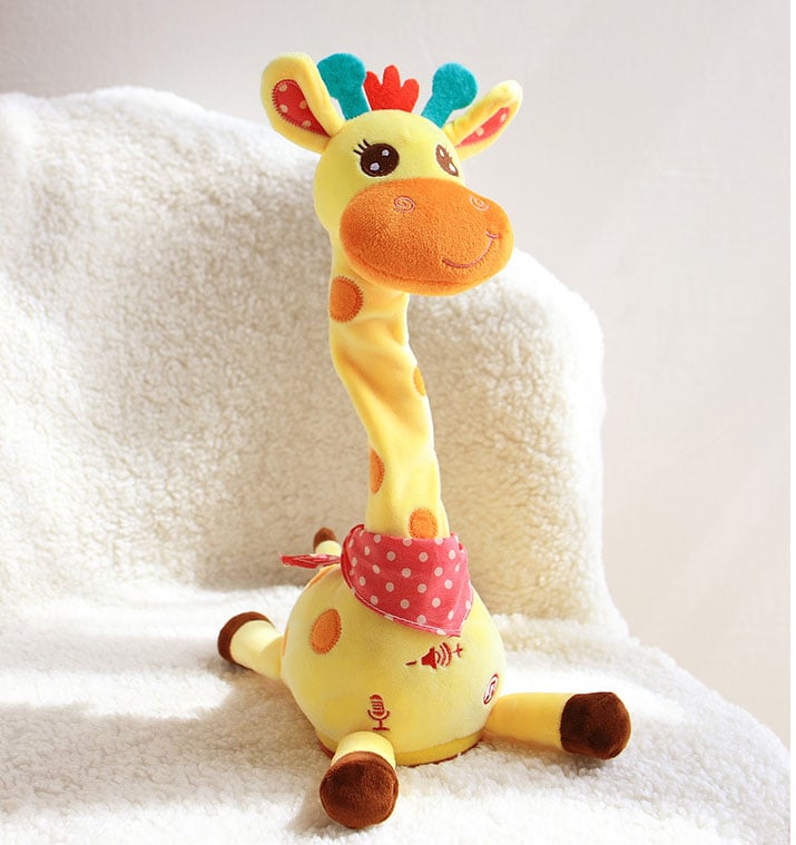 🎉 Bästsäljande musikaliska giraffleksak – sjunger, dansar och upprepar vad du säger! 🦒🎵🗣️