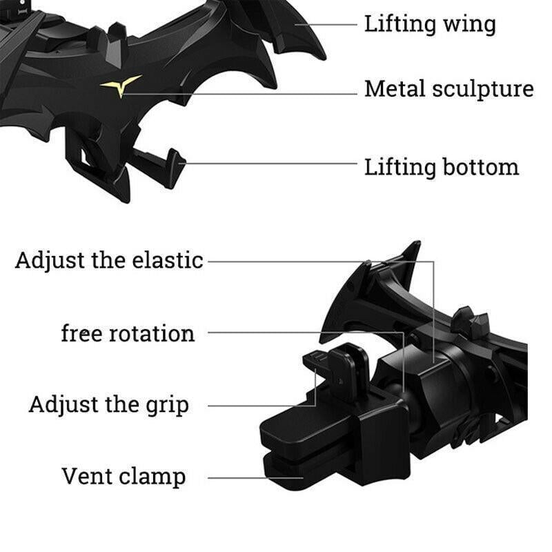 Bat Wings biltelefonhållare