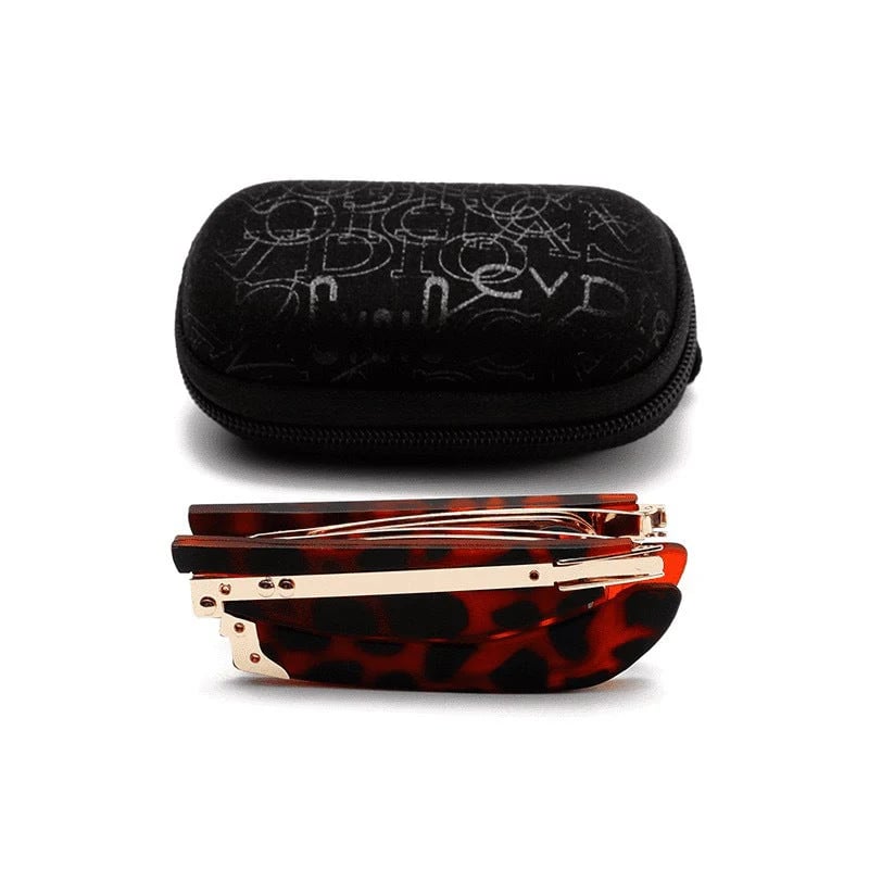 (🎁Sista dagen 49 % rabatt)👓Hopfällbara läsglasögon med blått ljusfilter och etu