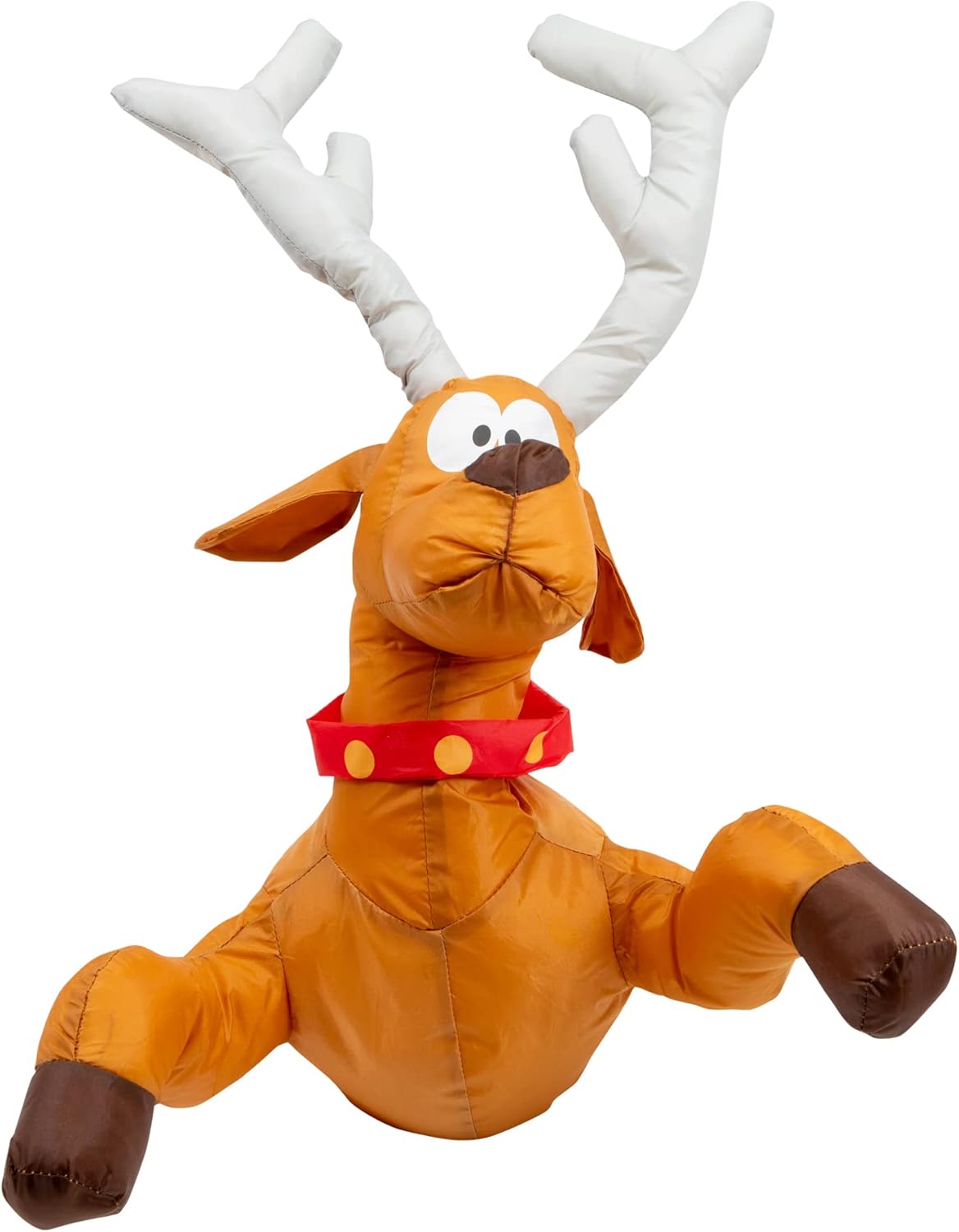Kraschande renar och jultomteset