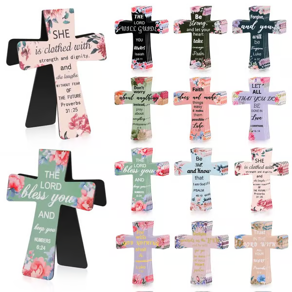 📖magnetiska korsbokmärken - perfekt present för bibelstudier, lärare och studenter 🌸✝️