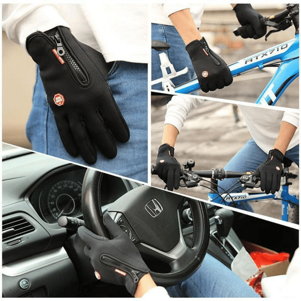🔥Hot Sale 50 % rabatt🎉Unisex vattentäta vinterhandskar med pekskärm